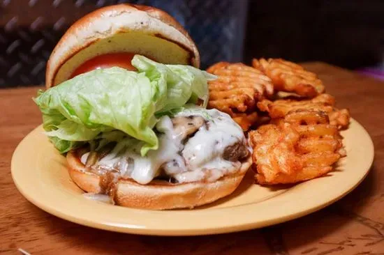 Mushroom Swiss Burger