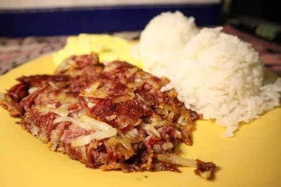 Corned Beef Hash and Eggs