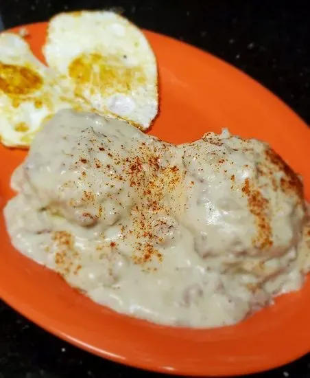 Side Biscuits and Gravy