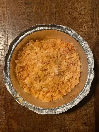 Rice Topped with Cheese