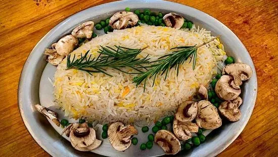 Mushroom Pillau Rice