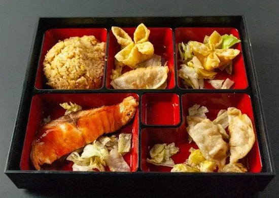 Salmon Teriyaki Bento Box