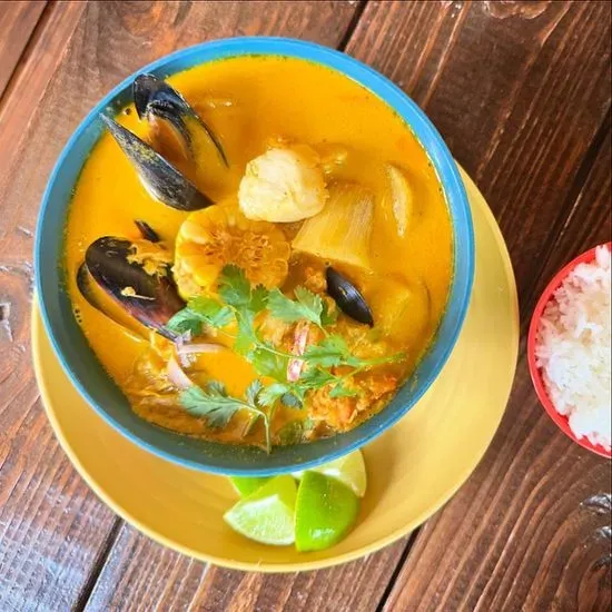 Sopa de mariscos 