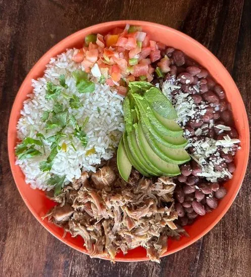 Arroz con frijoles bowl