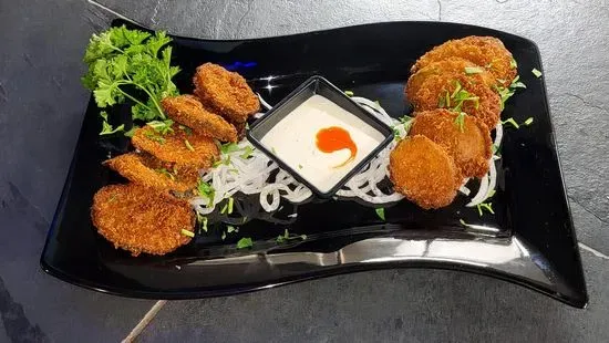 Deep Fried Zucchini or Cauliflower Panko Battered