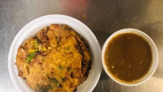 Vegetable Egg Foo Young