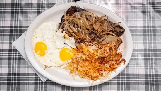 Grill Liver & Eggs