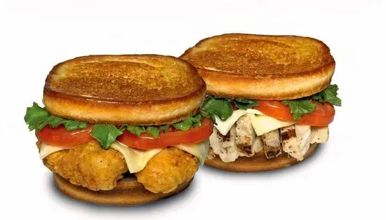 Chicken Melts - Grilled or Crispy