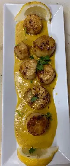 Jeera scallops