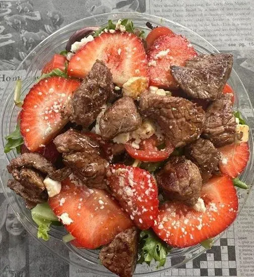 Strawberry Steak Salad