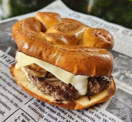 Mushroom & Swiss Burger