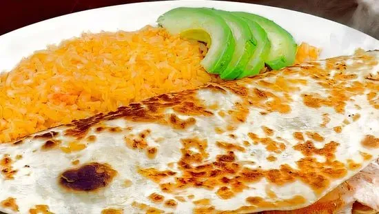 Salmon Quesadilla