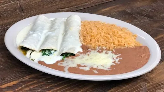 Enchiladas De Espinacas