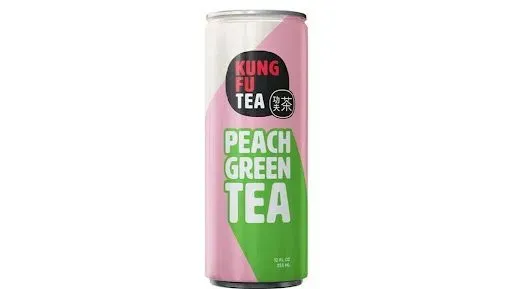Peach Green Tea Can