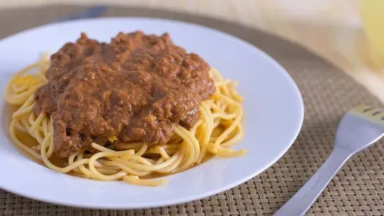 Regular Chili Spaghetti