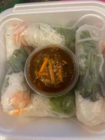 A2. Fresh Shrimp Summer Rolls