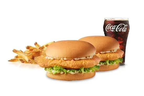 2 Redhook® Beer-Battered Fish Sandwiches Combo