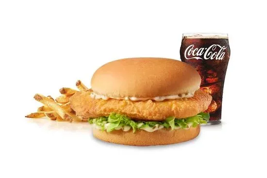 Redhook® Beer-Battered Fish Sandwich Combo