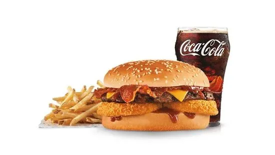 Single Western Bacon Cheeseburger® Combo