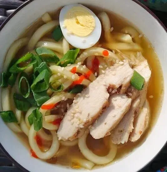 Chicken Udon Noodle Soup 鸡乌冬面