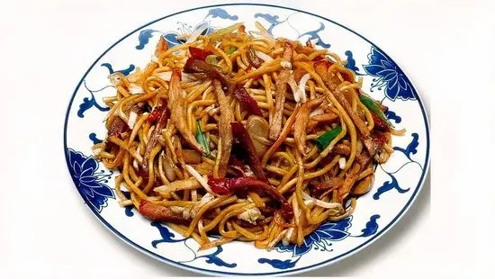 C8. Roast Pork Lo Mein (晚) 叉烧捞面