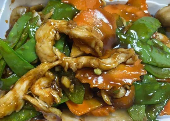 C17. Chicken with Snow Peas (晚)雪豆鸡