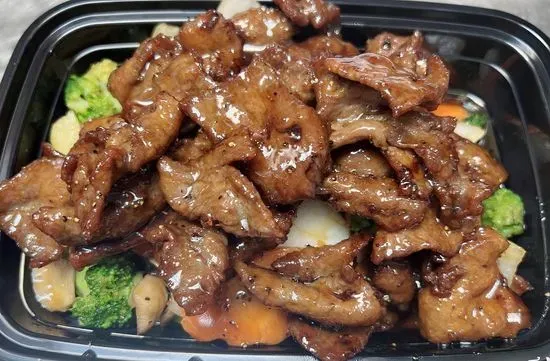 Teriyaki Beef 铁板牛