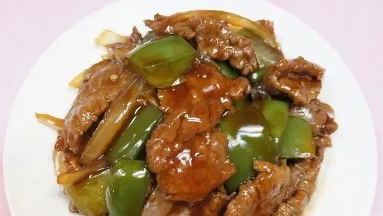 Pepper Steak with Onion 青椒牛