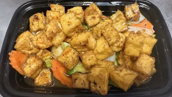 Teriyaki Tofu 铁板豆腐