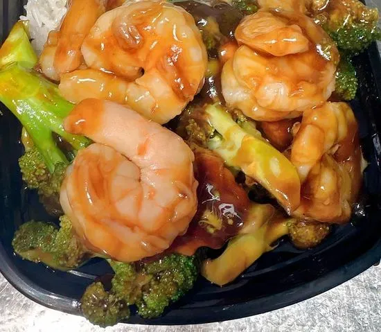 Shrimp with Broccoli 芥兰虾