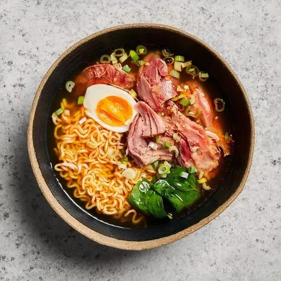 Beef Ramen Soup (Miso Base)牛拉面