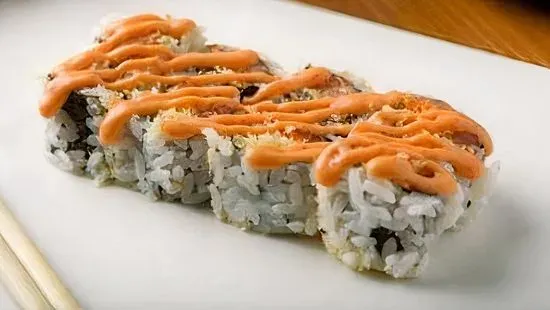 Crunch Spicy Salmon Roll