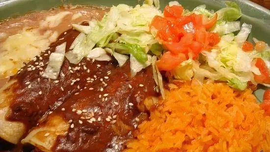 Mole Enchiladas