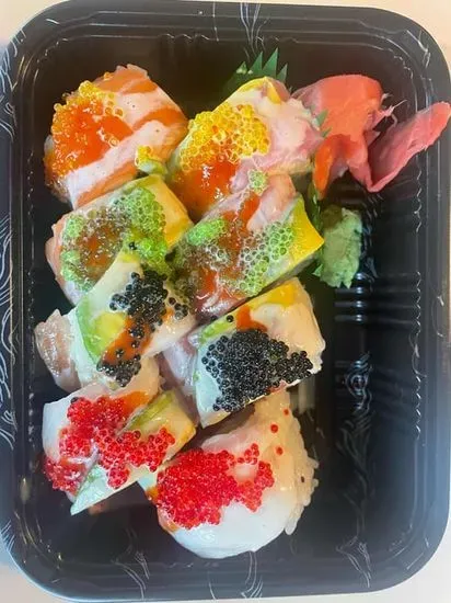 Fancy Rainbow Roll