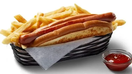 Hot Dog & Fries Basket
