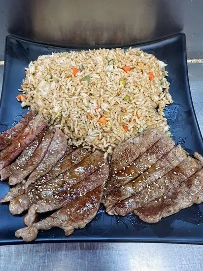 Steak Teriyaki W. Fried Rice