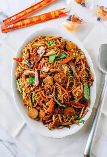 39. Roast Pork Lo Mein 叉烧捞面