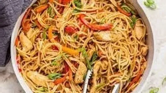 37. Vegetable Lo Mein 菜捞面