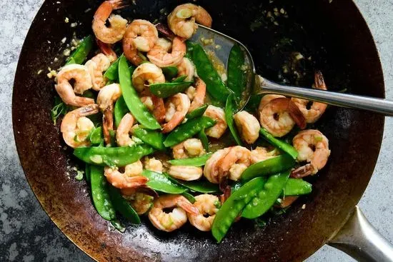 89. Shrimp With Snow Peas 雪豆虾