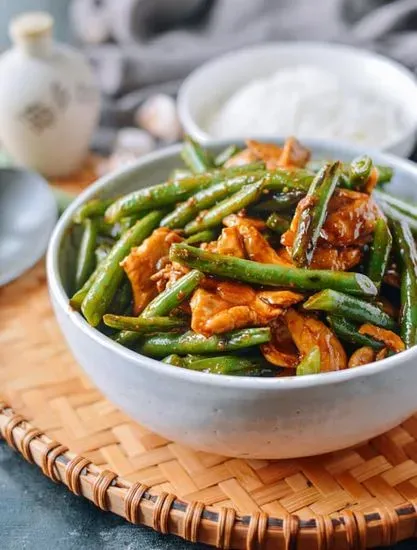 74. Chicken With String Beans 四季豆鸡