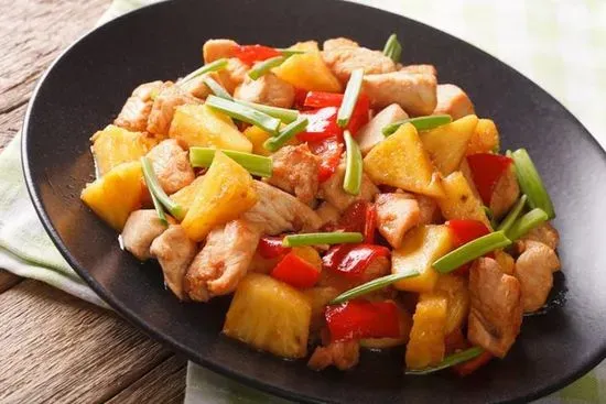 113. Pineapple Chicken 菠萝鸡