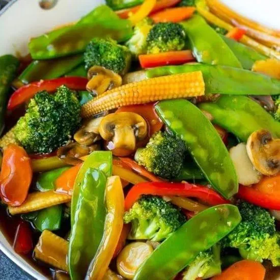 54. Mixed Vegetables With Garlic Sauce 鱼香什菜