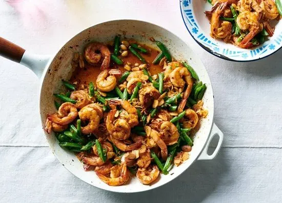 92. Shrimp With String Beans 四季豆虾