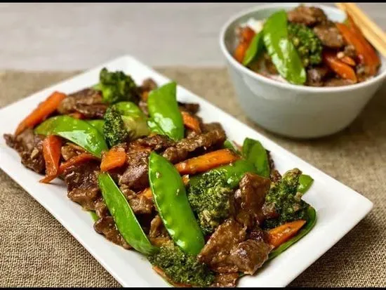 81. Beef With Mixed Vegetables 什菜牛