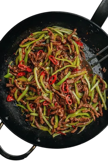 122. Hot & Spicy Shredded Beef 干烧牛