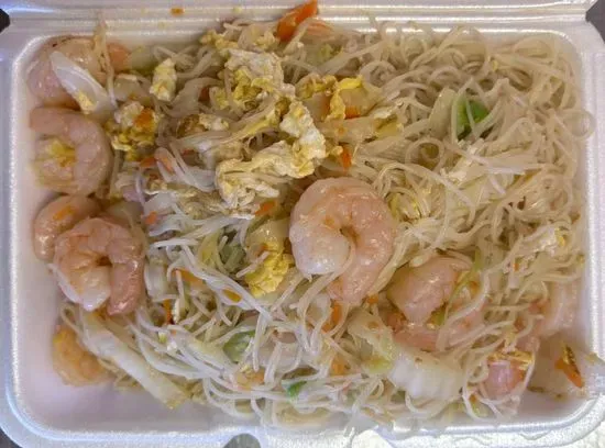 46. Shrimp Chow Mei Fun 虾炒米粉