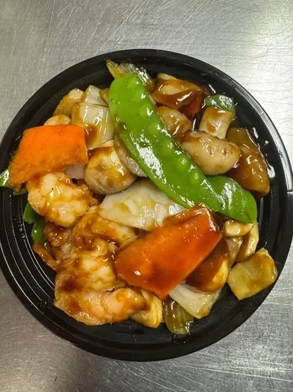 70. Shrimp with Chinese Vegetables 白菜虾