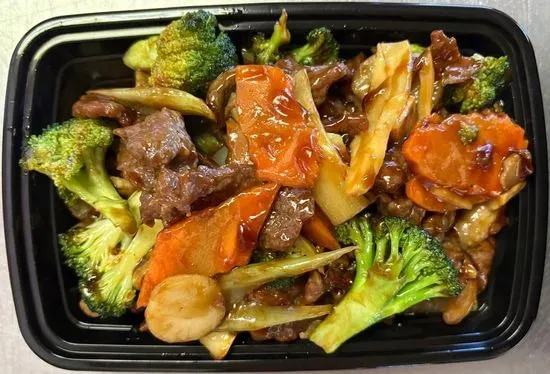 102. Beef with Oyster Sauce 蚝油牛