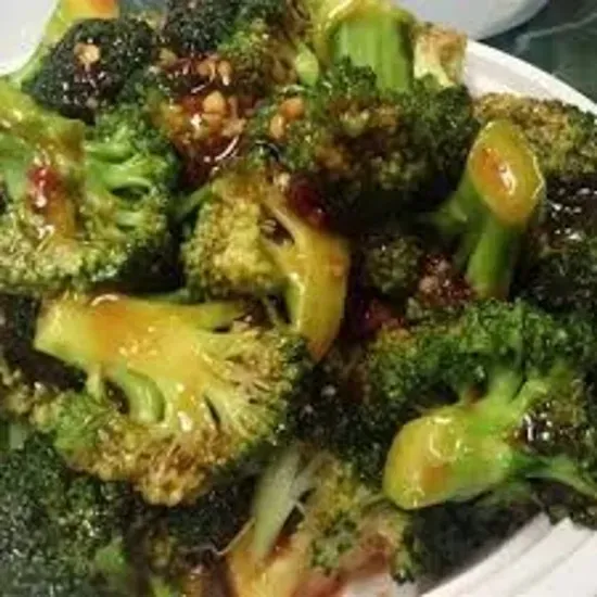 L22. Broccoli with Garlic Sauce 鱼香芥蓝