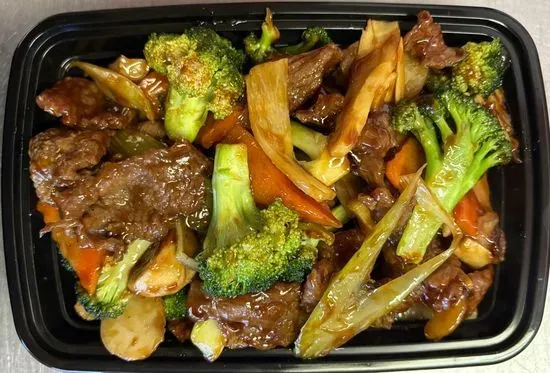 108. Beef with Mixed Vegetables 素菜牛